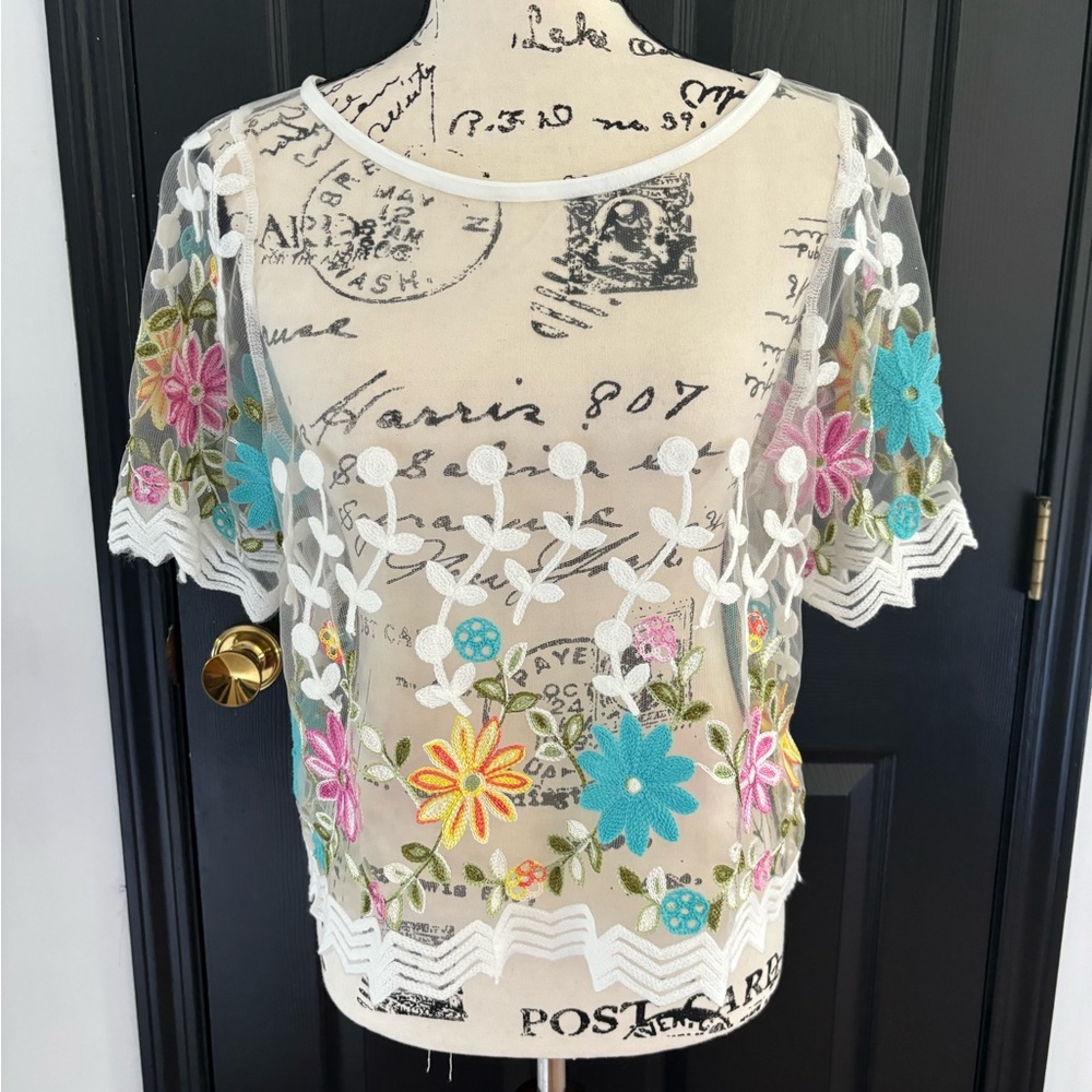 Sheer Top - Size L - Picture 2 of 5